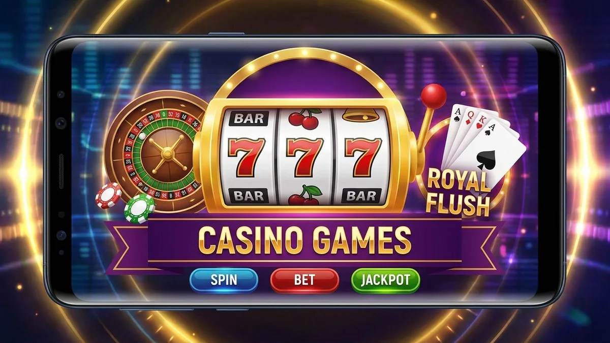 Casino games lobby